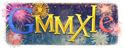 Les logos Google de Janvier 2011