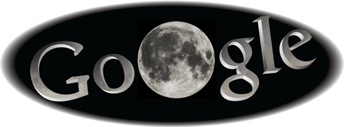 Google Logo: June 2011 Total Lunar Eclipse