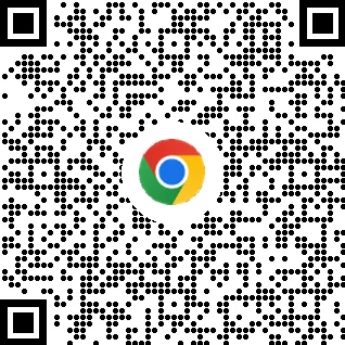Chrome tarayıcıyı mobil cihazlarda indirmek için QR kodu