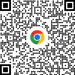 Chrome tarayıcıyı mobil cihazlarda indirmek için QR kodu